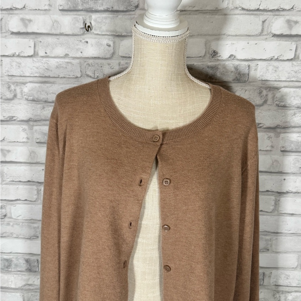 a new day Tan Lightweight Knit Cardigan - Picture 2 of 10